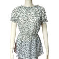 Womens Georgette Stylish Western Top Fashion Tunic for Girls Casual Wear Elegant Lightweight Durable Outfit. 
