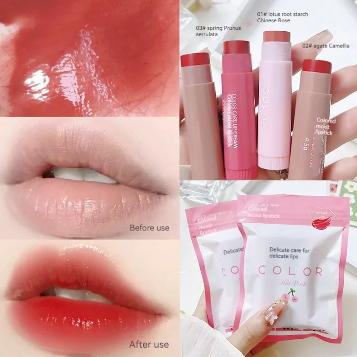 Latei%20Posies%203/1pcs%20Lip%20Balm%20Moisturizing%20Anti-dry%20Lip%20Balm%20Easy%20To%20Carry%20Anti-cracking%20Lipstick%20Colored%20Lip%20Tint%20Makeup%20Lip%20Care%20Cosmetics%20-%20Image%202
