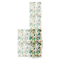 GC Static Cling Decorative Window Film, Vivid Plant Flower Stained Glass Window Decals Sticker Non-Adhesive, Sunscreen Window Clings For Living Room Kitchen.