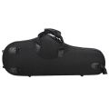 Water-Resistant Oxford Fabric Alto Saxophone Big Bag Box Sax Soft Case with Adjustable Shoulder Strap,Black. 