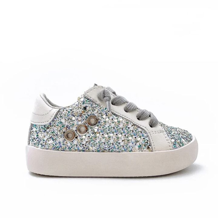 Toddler Children's Sports Run Shoes Glitter Fashion Sneakers for