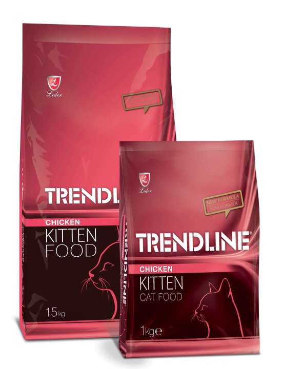 Trendline Kitten Dry Cat Food Chicken Flavor 1kg