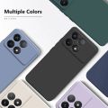Poco X6 Pro 5G Case Square Liquid Silicone Camera Lens Protector Phone Case For Xiaomi Poco X6 X 6 Pro Pocox6 Pro 5G Soft Cover. 