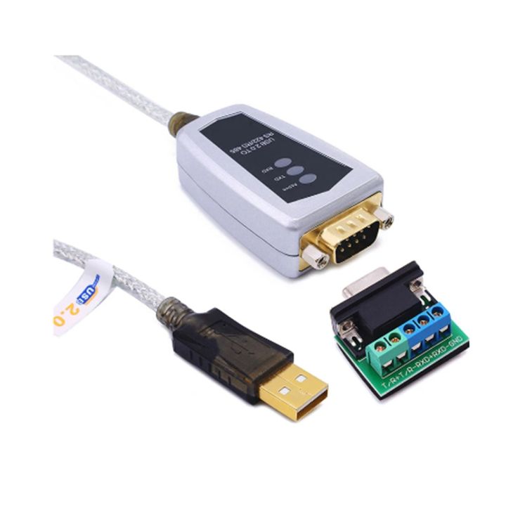 USB 2.0 to RS485 RS422 Serial Converter Adapter Cable