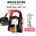 BSC25-0278Q Flyback Transformer / Line Output Transformer for CRT TV. 