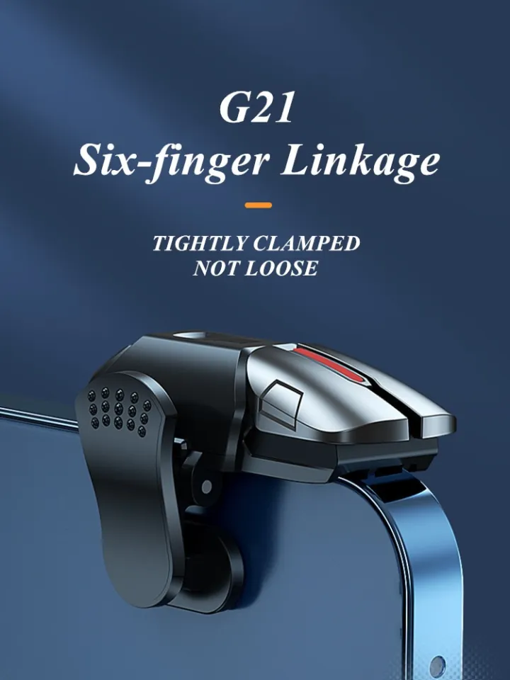 Gamepad Trigger G21 Per Smartphone – 4 Tasti In Metallo Per Sparare E Mirare In PUBG E FPS