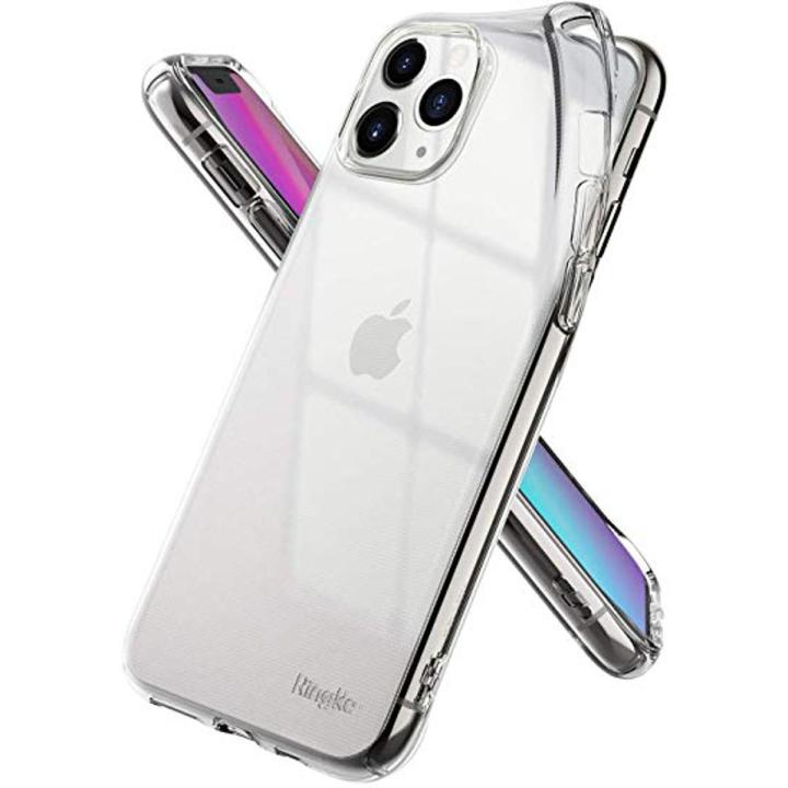 For Apple Iphone 11 Pro Max Premium Silicone Case Crystal Clear