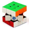 【happy one】CuberSpeed Gans 3x3 stickerelss Magic Cube GAN 3x3x3 Speed Cube Puzzle ( GAN 356R Version ). 