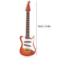 Guitar Model, Mini Guitar Model Beautiful Lines for Bookcases for Music room. 