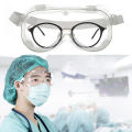 Safety Glasses Protective Eyewear Goggles Splash Impact Resistant Anti-fog Lens with Air Vent UV Protection.