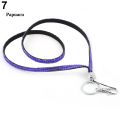 Papuacu 1 Pc Women Luxury Rhinestone Bling Badge ID Key Holder Lanyard Strap. 