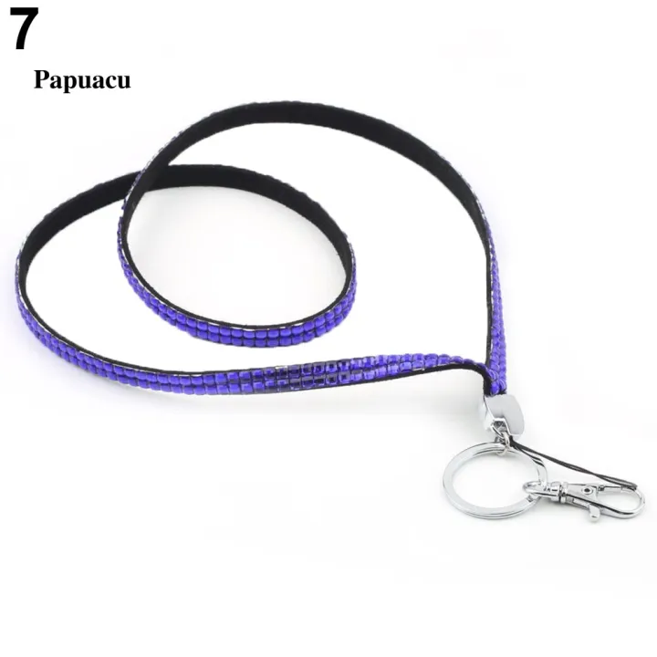 Papuacu%201%20Pc%20Women%20Luxury%20Rhinestone%20Bling%20Badge%20ID%20Key%20Holder%20Lanyard%20Strap%20-%20Image%205