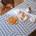Table Cloth Vintage Printed Table Cloth American Fabric Rectangular.