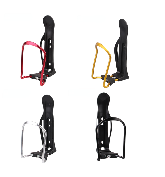 Bike Bottle Holder Water Bottle Cages fit Bicycles Mountain Bike Adjustable Aluminum Quick Easy to Mount For Bicycle Accessories