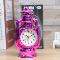 Christmas creative household items Retro style kerosene lamp alarm clock - Table Lamp. 