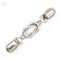 2Pcs Women Cardigan Sweater Blouse Shawl Clips Collar Clasps Dress Brooch Clip.