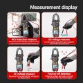 True RMS Digital Clamp Meter Automatic Range NCV Diode Multimeter 4000 Counts Professional Ammeter Voltage Tester (No Battery). 