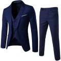 Men Classic 3piece Set Suit Wedding Suits for Men Slim Suit Jacket Pant Vest Suit for Men Tuxedo Single Breasted Plus Szie S-6XL.