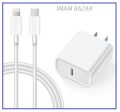 Original 20 watt Fast Charging Adapter and Cable Compatible for appIe iPhone 13 Mini, 13, 13 Pro, 13 Pro Max.