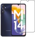Samsung Galaxy M14 4G Full Glue Tempered Glass Screen Protector - Transparent. 