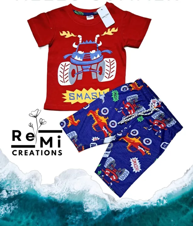 New Summer Dress For Baby Boy In Amazing Print Beautiful Color main image 0