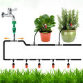 15M mini drip irrigation set for greenhouse anti UV automatic drip irrigation.