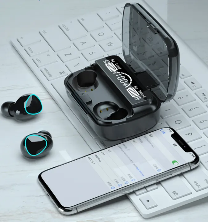 M10%20tws%20Wireless%20Earphone%20Touch%20Bluetooth%20Earplug%20In%20Ear%20Stereo%20Sport%20Headsets%20cvc8.0%20Digital%20Display%20Black%20Good%20If%20With%20No%20Reduction%20Headphones%20-%20Image%206