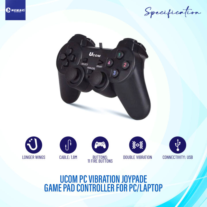 UCOM%20PC%20VIBRATION%20JOYPADE%20GAME%20PAD%20CONTROLLER%20FOR%20PC/LAPTOP%20(MOBILE%20NOT%20SUPPORTED)%20-%20Image%202