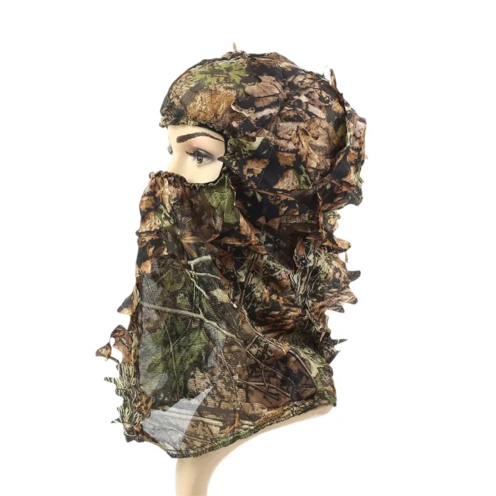 Camouflage%20Leafy%20Hat%203D%20Full%20Face%20Mask%20Headwear%20Turkey%20Camo%20Hunter%20Hunting%20Accessories%20-%20Image%203