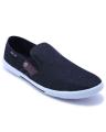 North Star PU Flat Casual Lifestyle Canvas Shoes - Black.