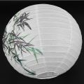 3X 30cm Lampshade Paper Lantern Oriental Style Light Decoration Chinese , Bamboo.