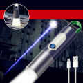 USB Rechargeable Multifunctional LED Flashlight Waterproof Rechargeable High Powerful Torch Light. 