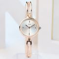 Fashion Small Dial Rose Gold Women Watches Alloy Strap Ladies Bracelet Watch Gift Quartz Watch for Women. 