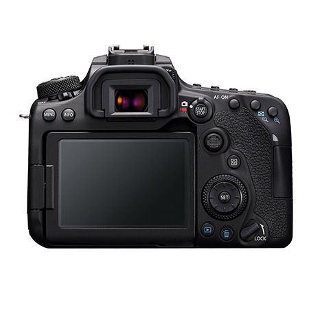 Canon%20EOS%2090D%20DSLR%20Camera%2032.5MP%20APS-C%20CMOS%20Sensor%20and%203"%201.04m-Dot%20Vari-Angle%20Touchscreen%20LCD%20(Body%20Only)%20-%20Black%20-%20Image%202
