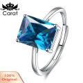 Carat Charm Ring Charming Bride Jewelry Rhinestone Necklaces Dangle Earrings Sets. 