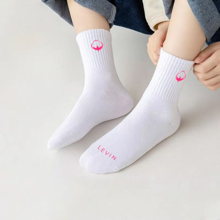 Pack%20of%203%20Pairs%20Girls%20Premium%20Short%20Breathable%20Basic%20School%20Socks%20(2-14%20Years)%20From%20Levin%20-%20Image%205