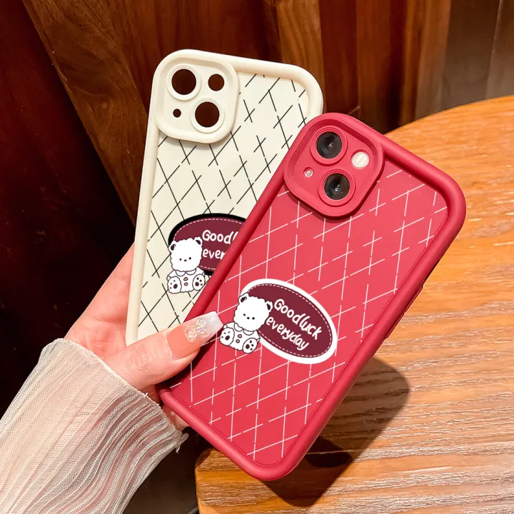 Jizetin%20for%20Infinix%20Hot%2040%20/%20Hot%2040%20Pro%20/%20Tecno%20Spark%2020%20Pro%20Back%20Cover%20Luck%20White%20Bear%20Ladder%20Camera%20Soft%20Rubber%20Mobile%20Phone%20Case%20-%20Image%205