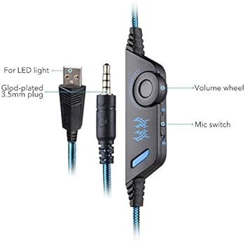 KOTION%20EACH%20G9000%203.5Mm%20Noise%20Reduction%20Gaming%20Headset%20Replacement%20For%20PC%20&%20Laptop%20with%20RGB%20Light%20-%20Blue%20-%20Image%207