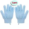 1/2 pcs Pack Of Five Finger Bath Gloves Creative Home Body Massage Sponge Lazy Bath Gloves Deodorant Massage Elastic Bath Scrub Mud_ Prime Mall.