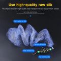 Fishing Net Trap Mesh Luminous Bead Netting Sea Fish Net Tackle Design Copper Shoal Cast Gill Feeder For Fishing Trap Fishing. 