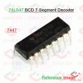7447 SN74HC47N 74HC47 74LS47 Decoder IC Dual In Package DIP 16 Pin IC Electrical Circuitry & Parts. 