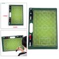 Football Marker Pen Professional Erasable Marker Gifts Coaches Clipboard Soccer Marker Board for , Strategy Plan, Training.