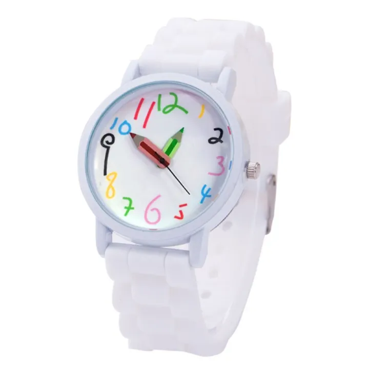 Fashion%20children%20kids%20Arabic%20numerals%20pencil%20analog%20display%20quartz%20wrist%20watch%20-%20Image%207