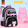 【Customized】Korean version of the school bag, elementary school students 1-3-6 grade children's school bag, 6-9-12 years old girl backpack.
