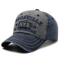 【Must-Have Style】 Washed Denim Letter Baseball Cap Boys Men Fashion Accessories Sun Hat, Casual Outdoor Travel Sports Hip-Hop Cap. 