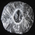 100/200pcs Disposable Shower Cap Elastic Plastic Waterproof Shower Hair Caps for Spa Salon Beauty Hair Hats Bathroom Supplies. 