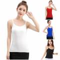 3 Pcs Ladies Inner tops tank For All Season Use Cotton Camisole. 