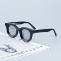 RHUDE RHODEO HIGH STREET SUNGLASSES MEN AND WOMEN Anti-uv400 ROUND STEAMPUNK PREMIUM HARDWOOD SOLAR EYEGLASSES.