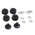 Drum Accessories Kit: Cymbal Felts, Cymbal Sleeves, Wing Nuts , Cymbal Felts. 