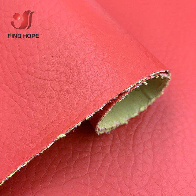 Self Adhesion Litchi Pattern Faux PU Leather Synthetic Repair Patch